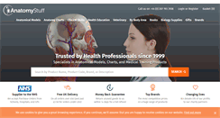 Desktop Screenshot of anatomystuff.co.uk